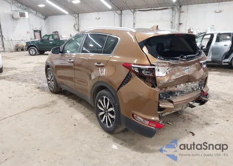2019 Kia Sportage Ex z USA, uszkodzony, nr VIN KNDPNCAC1K7577740